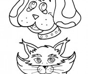 Coloriage Chien Gratuit à Imprimer Liste 80 à 100