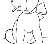 Coloriage Chiot 21