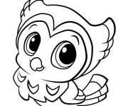Coloriage Chouette pour les petits