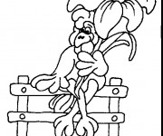 Coloriage Coq 30