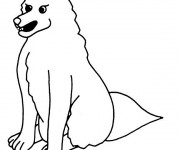 Coloriage Coyote en col&egrave;re