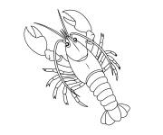 Coloriage Crevette pour cmp
