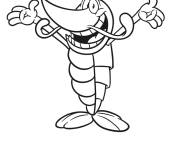 Coloriage et dessins gratuit Madame Crevette à imprimer