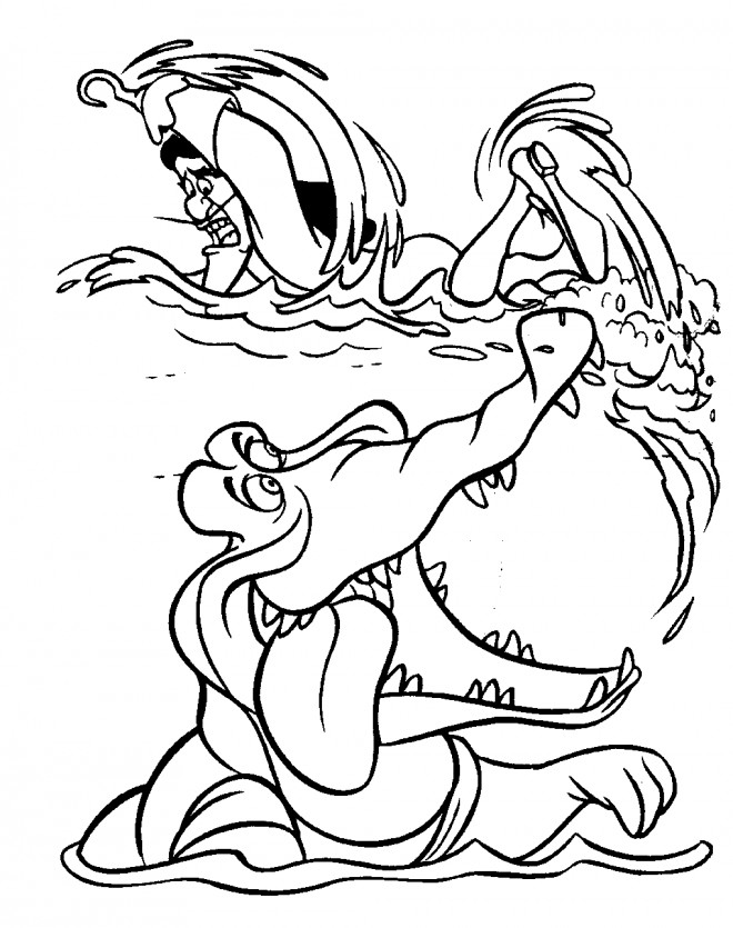 Coloriage Crocodile gratuit à imprimer