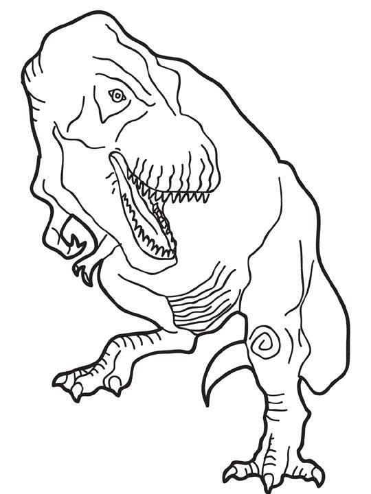Coloriage et dessins gratuits Dinosaure de Jurassic park à imprimer