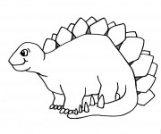 Coloriage Dinosaure en ligne