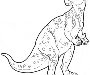 Coloriage Dinosaure sur ordinateur