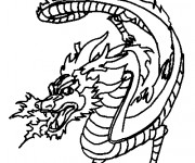 Coloriage Dragon gratuit à imprimer liste 20 à 40