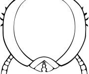 Coloriage Fourmi Major