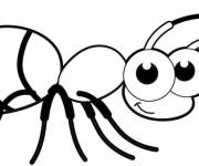 Coloriage et dessins gratuit Fourmi mignonne à imprimer