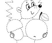 Coloriage H&eacute;risson en ligne &agrave; dessiner