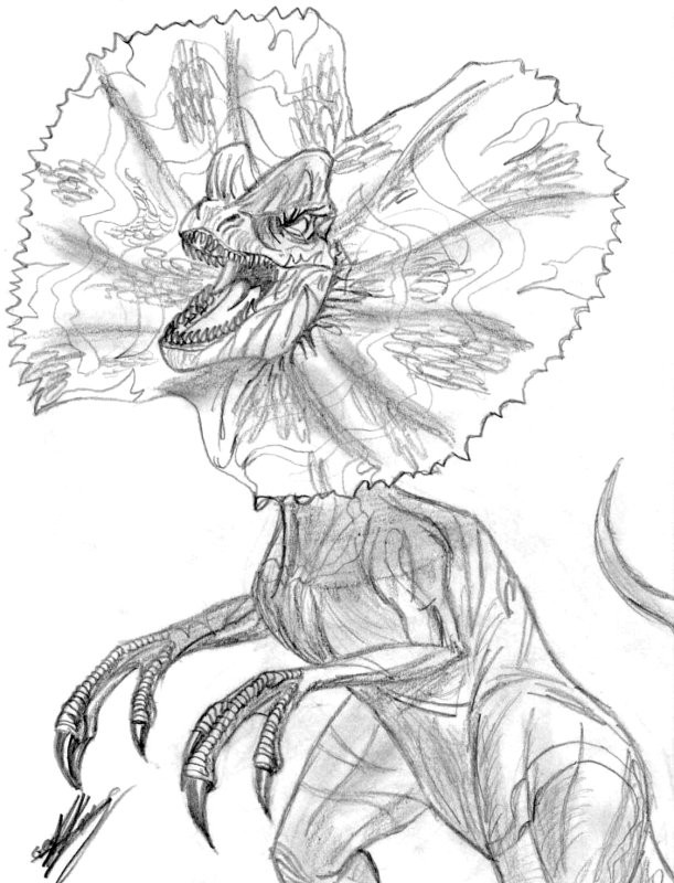 Coloriage De Dinosaure Carnivore