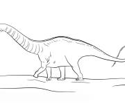 Coloriage Apatosaure de Jurassic World
