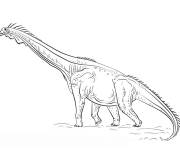 Coloriage Brachiosaurus de Jurassic World