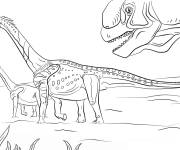 Coloriage Camarasaurus de Jurassic World