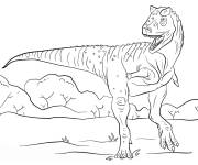 Coloriage Carnotaurus de Jurassic World