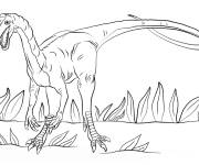 Coloriage Dilophosaure de Jurassic World