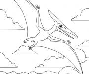 Coloriage Dinosaure volant de Jurassic World