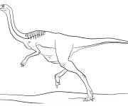 Coloriage Gallimimus de Jurassic World