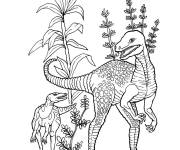 Coloriage Herrerasaurus de Jurassic World