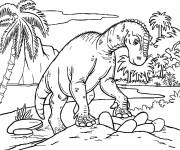 Coloriage Image de Jurassic World de dessin anim&eacute;