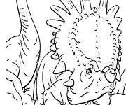 Coloriage et dessins gratuit Image de Jurassic World Mosasaurus dinosaure à imprimer