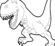 Coloriage Jurassic World de dessin anim&eacute;