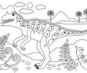 Coloriage Jurassic World pour ce1