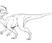 Coloriage Jurassic World Rex