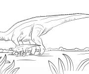 Coloriage Maiasaura Dino de Jurassic World