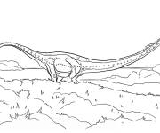Coloriage Mamenchisaurus de Jurassic World