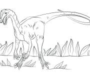 Coloriage et dessins gratuit Pr&eacute;dateur du monde jurassique à imprimer