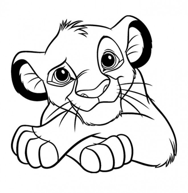 Coloriage Lion 17 dessin gratuit à imprimer
