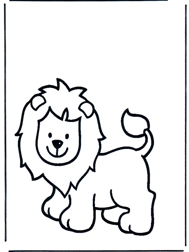 Coloriage et dessins gratuits Lion 40 à imprimer