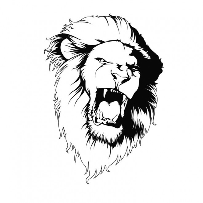 Coloriage Lion 9 dessin gratuit à imprimer