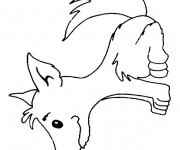 Coloriage et dessins gratuit Loup 18 à imprimer