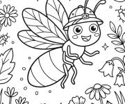 Coloriage Exploratrice Luciole