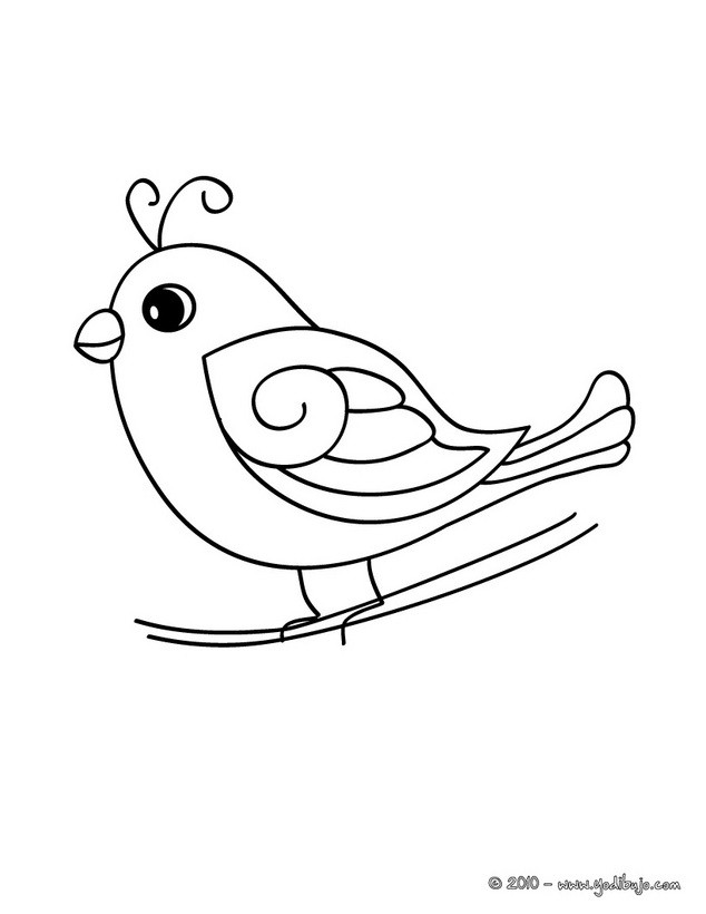 Coloriage et dessins gratuits Oiseau jouet à imprimer