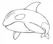 Coloriage et dessins gratuit Aper&ccedil;u d'Orque simplifi&eacute; à imprimer