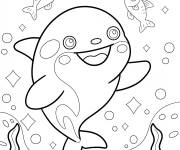 Coloriage Orque mignon
