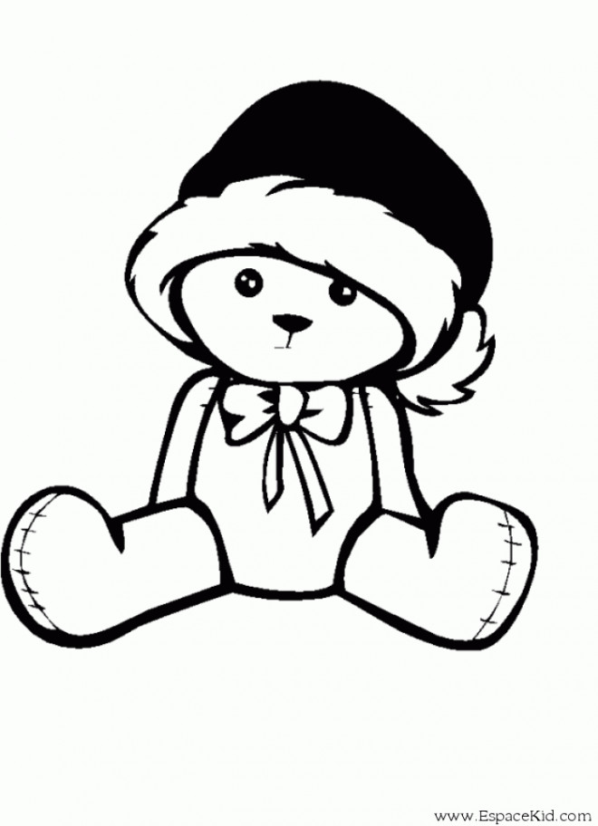 Coloriage Ourson A Imprimer Gratuit