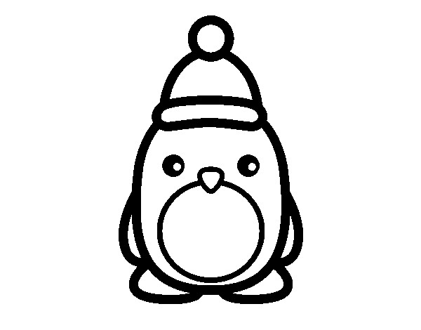 Coloriage et dessins gratuits Petit pingouin à imprimer