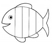 Coloriage Poisson en ligne