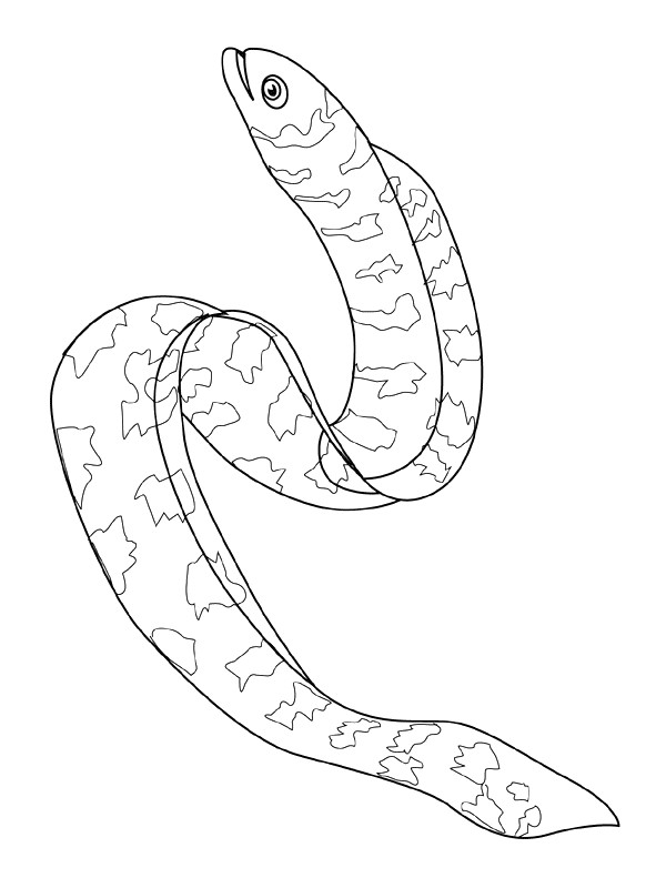 Coloriage et dessins gratuits Serpent de mer à imprimer