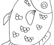 Coloriage Un gros Poisson