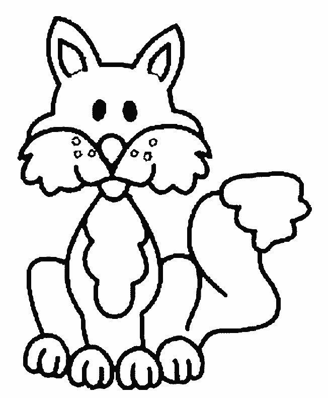 Coloriage Renard gratuit à imprimer liste 20 à 40
