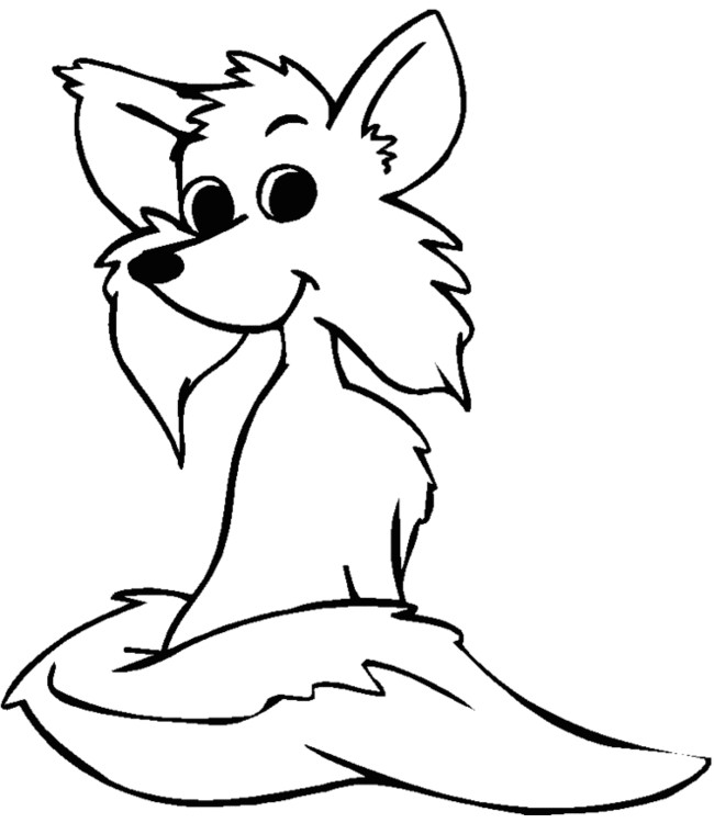 Coloriage A Imprimer De Renard