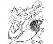 Coloriage et dessins gratuit Skylanders Requins à imprimer