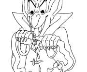 Coloriage Serpent du vampire