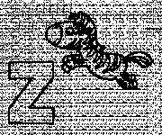 Coloriage Z&egrave;bre et Alphabet